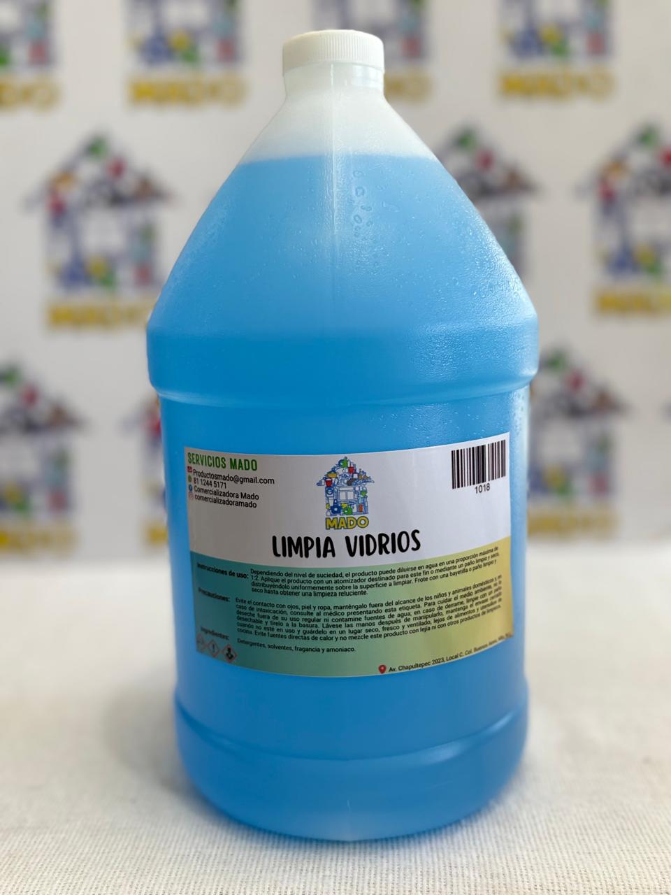 LIMPIA VIDRIOS MADO 4 LITROS