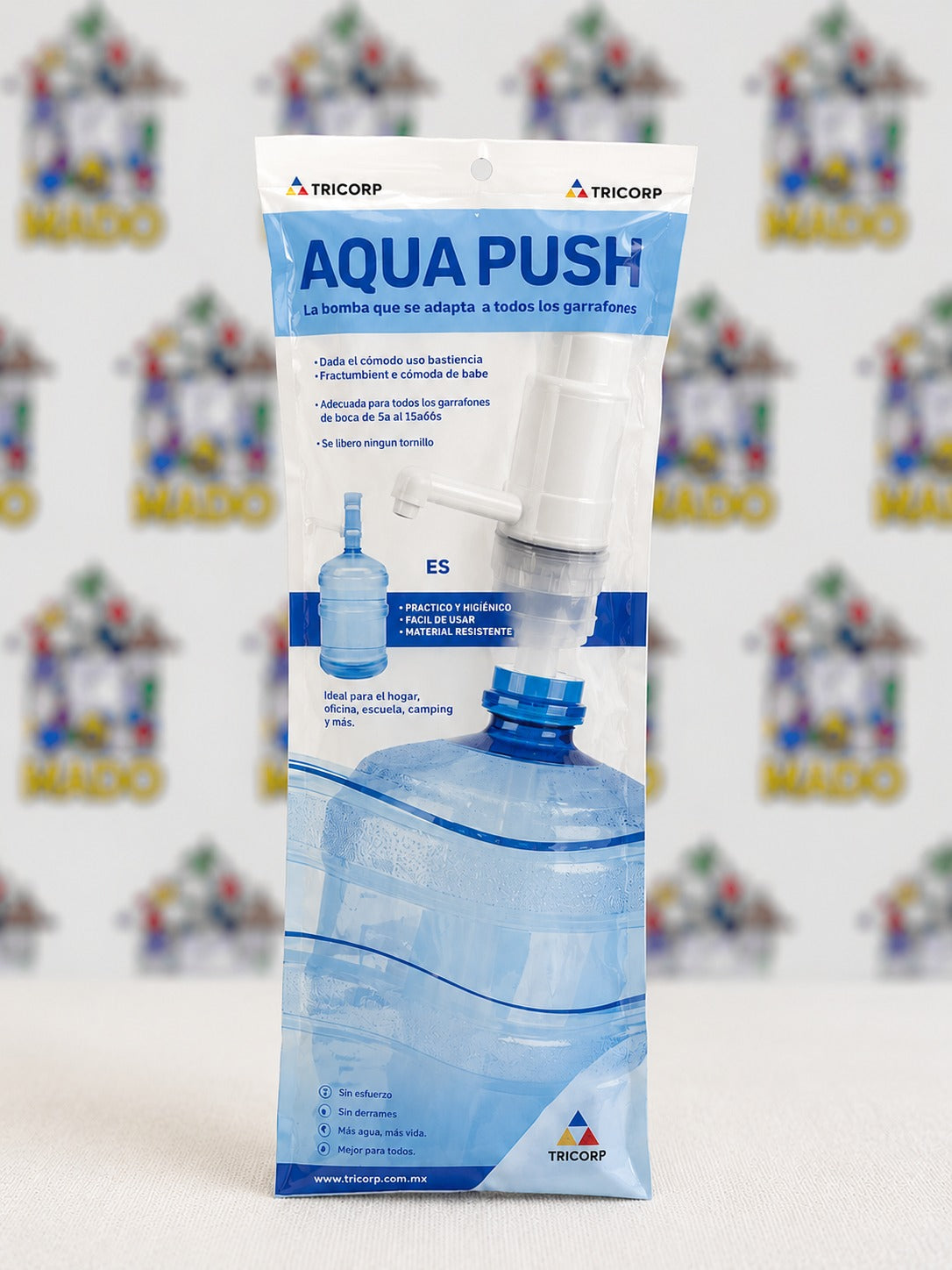 BOMBA AGUA PUSH SALMON