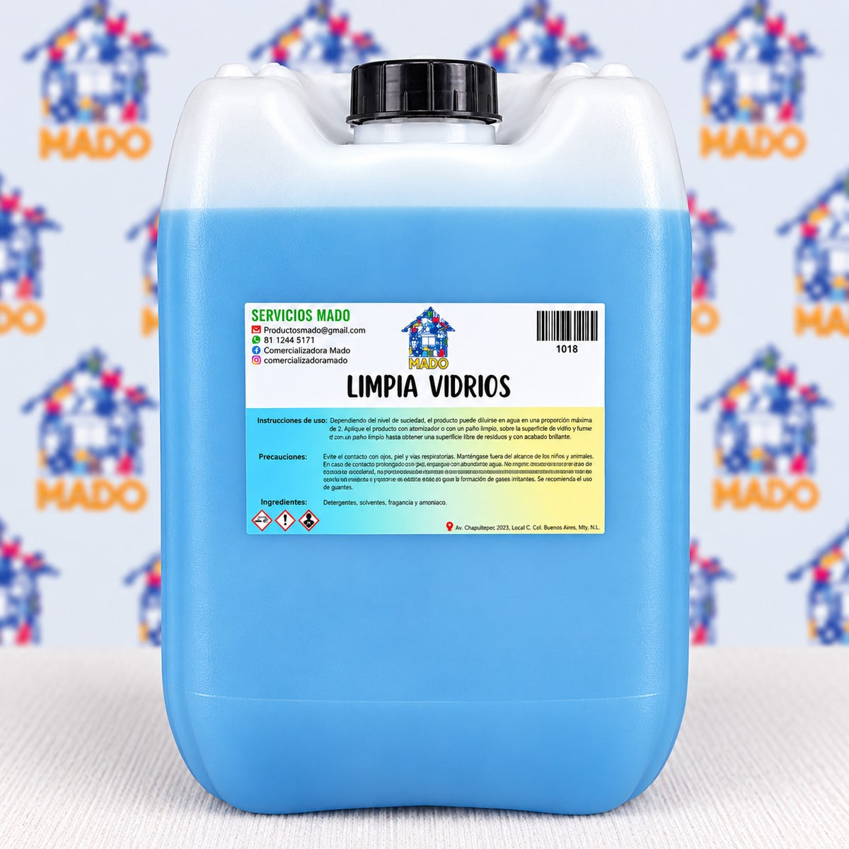 LIMPIA VIDRIOS MADO 20L