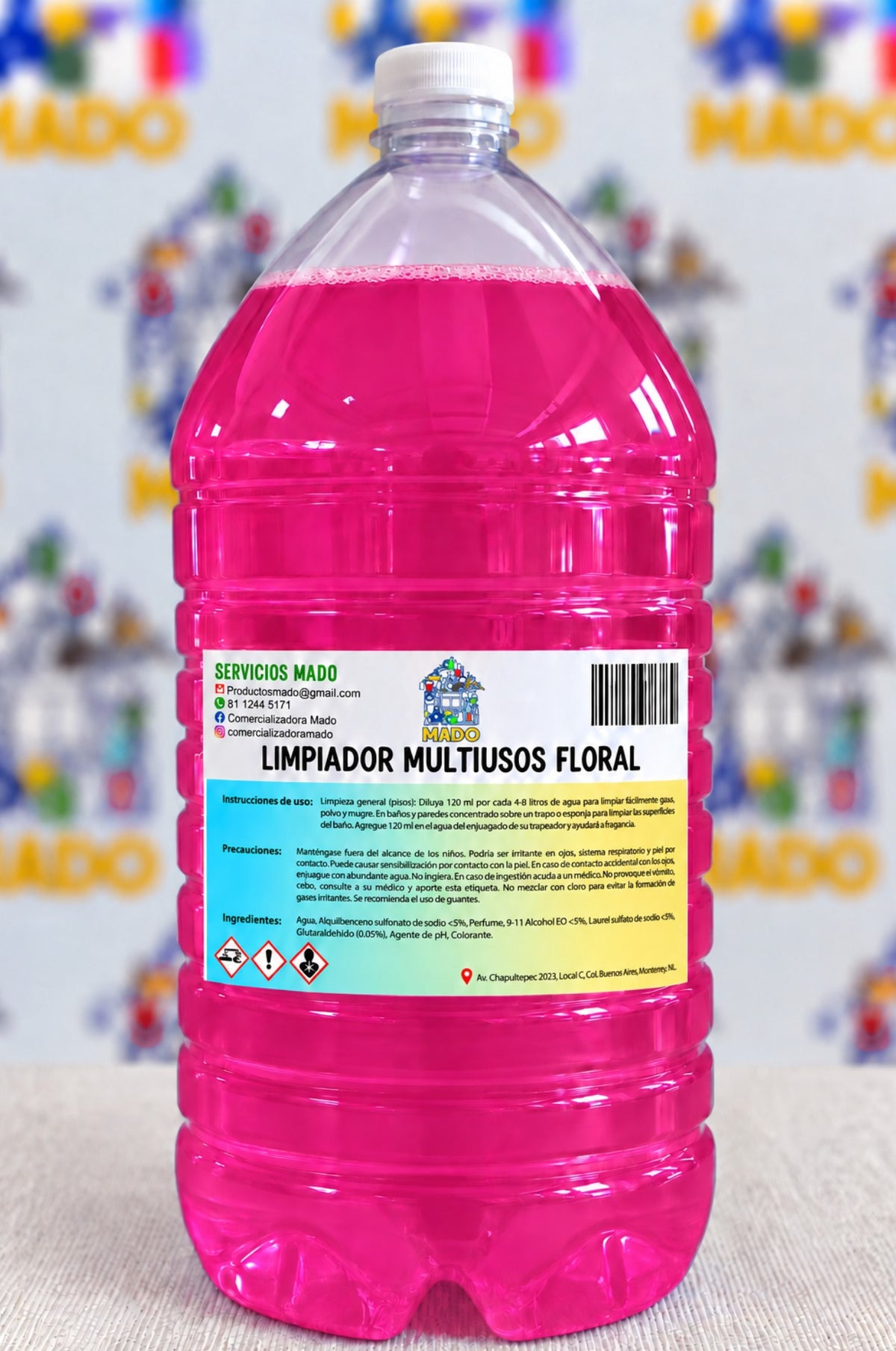 LIMPIADOR MULTIUSOS AROMA FLORAL 10 LITROS