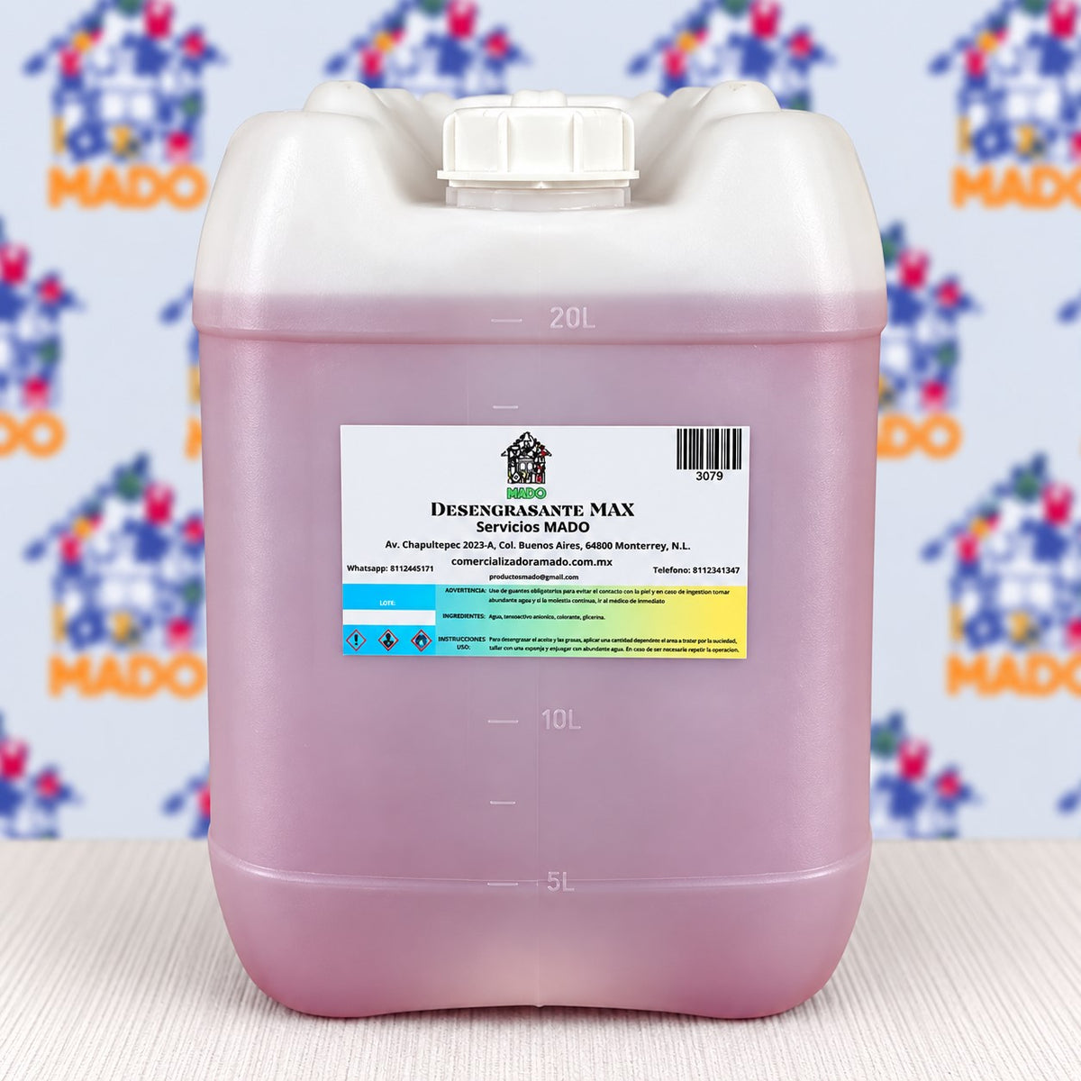 DESENGRASANTE MAX MADO 20L