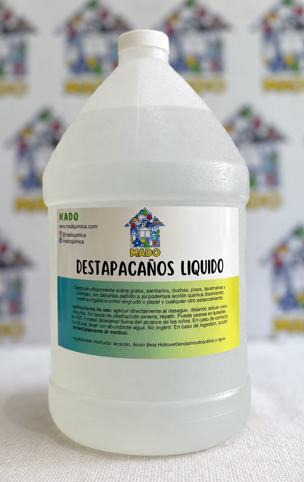 DESTAPACAÑOS LIQUIDO MADO 4 LITROS GALON