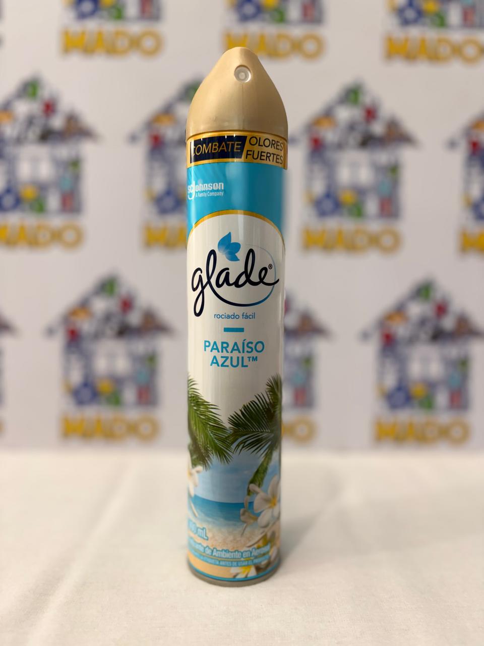 AROMATIZANTE GLADE PARAISO AZUL 400 ML