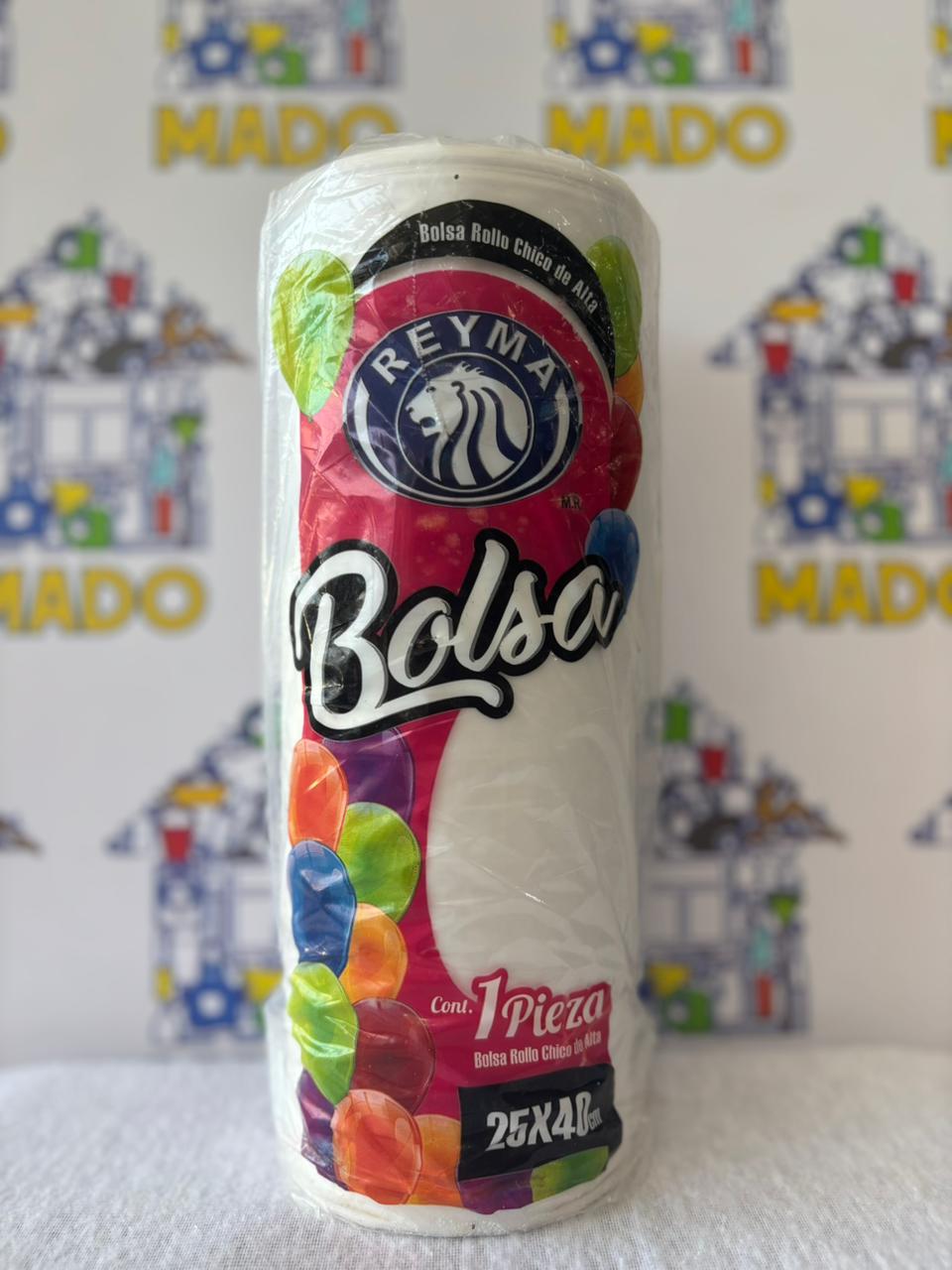 BOLSA 25X40 ROLLO REYMA PIEZA