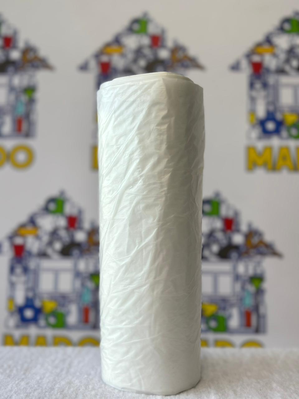 BOLSA DE ROLLO 70X90 BLANCA CANLINERS