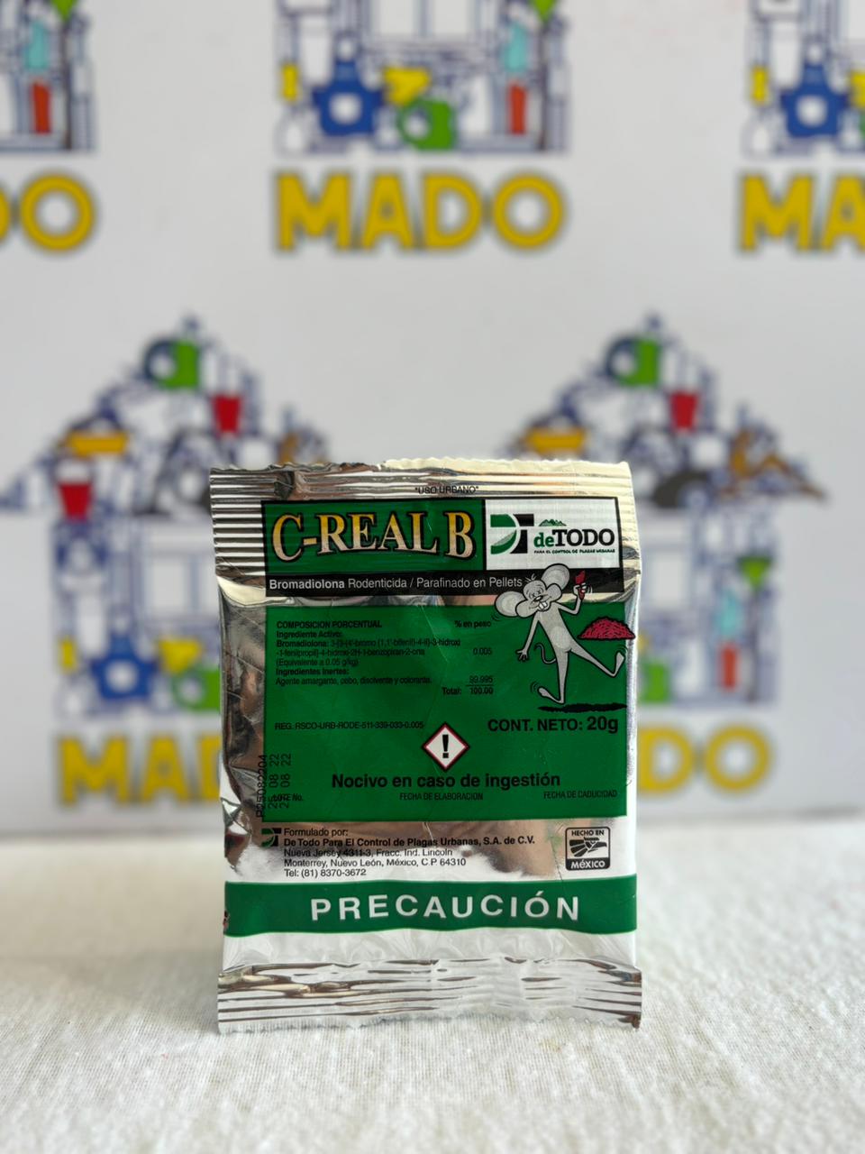 C-REAL B RATICIDA 20G