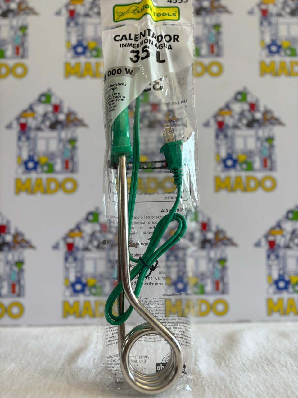CALENTADOR PARA AGUA RESISTENCIA
