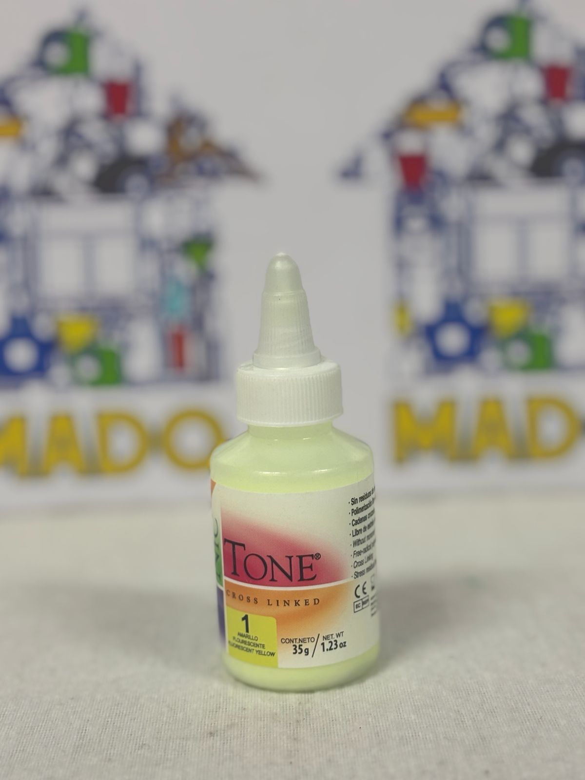CROSS LINKER (AMARILLO FLOURESCENTE) 35G