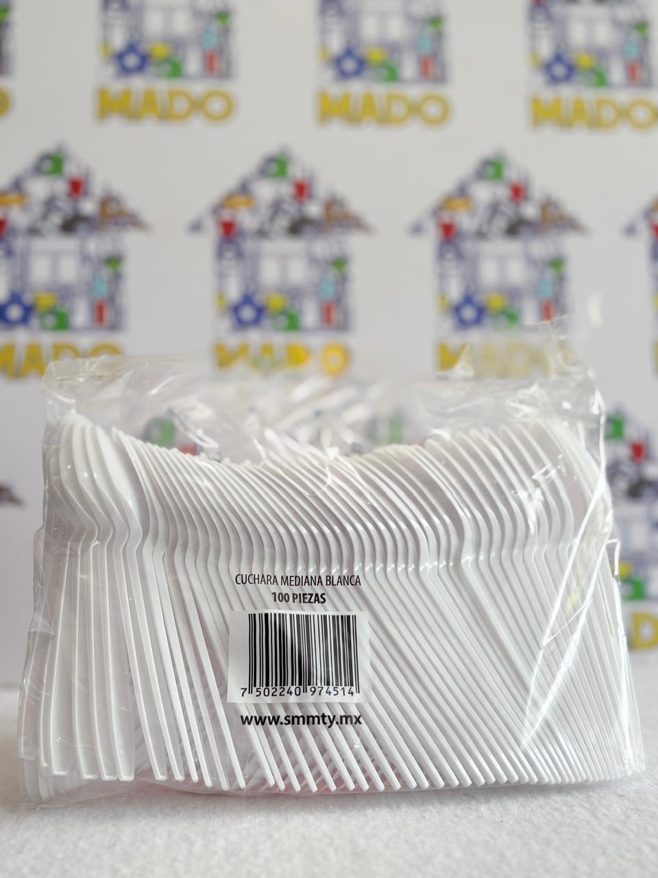 CUCHARA MONTERREY C/100 MEDIANA