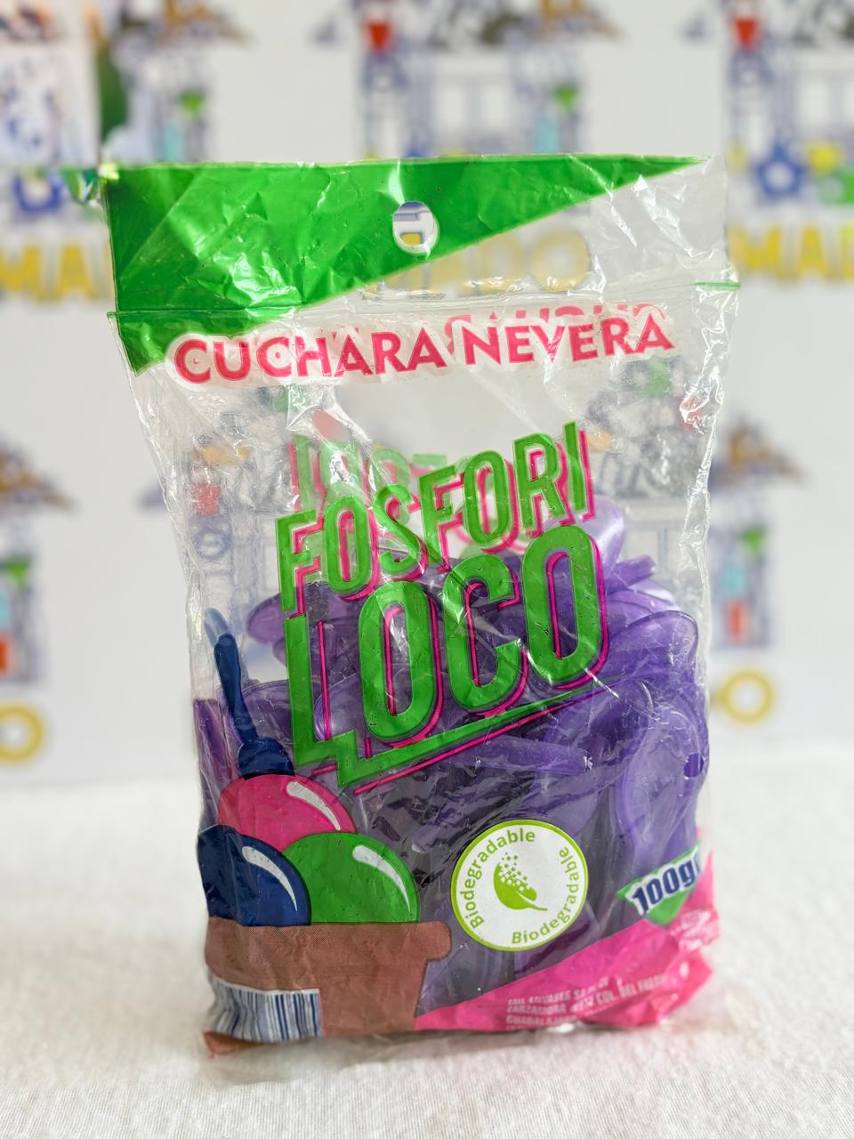 CUCHARA FOSFORILOCO 100 PIEZAS