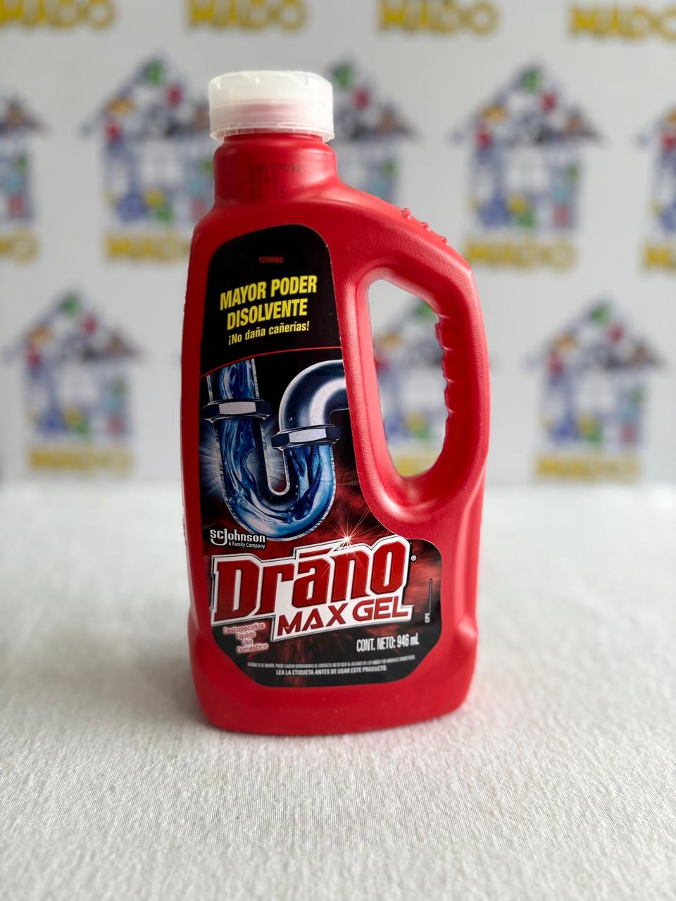 DRANO DESTAPACAÑOS MAX GEL 946ML