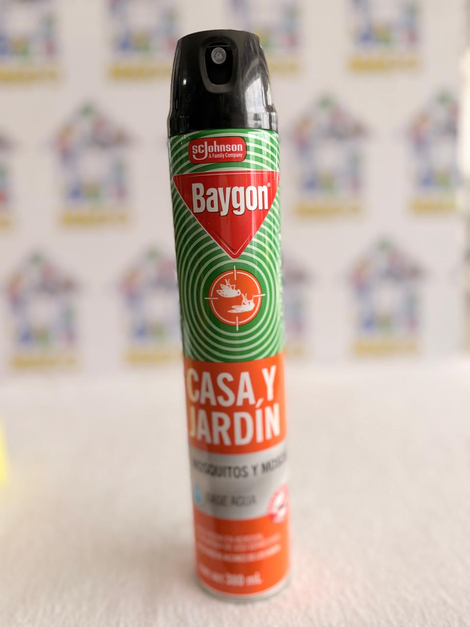 INSECTICIDA BAYGON CASA Y JARDIN 380ML