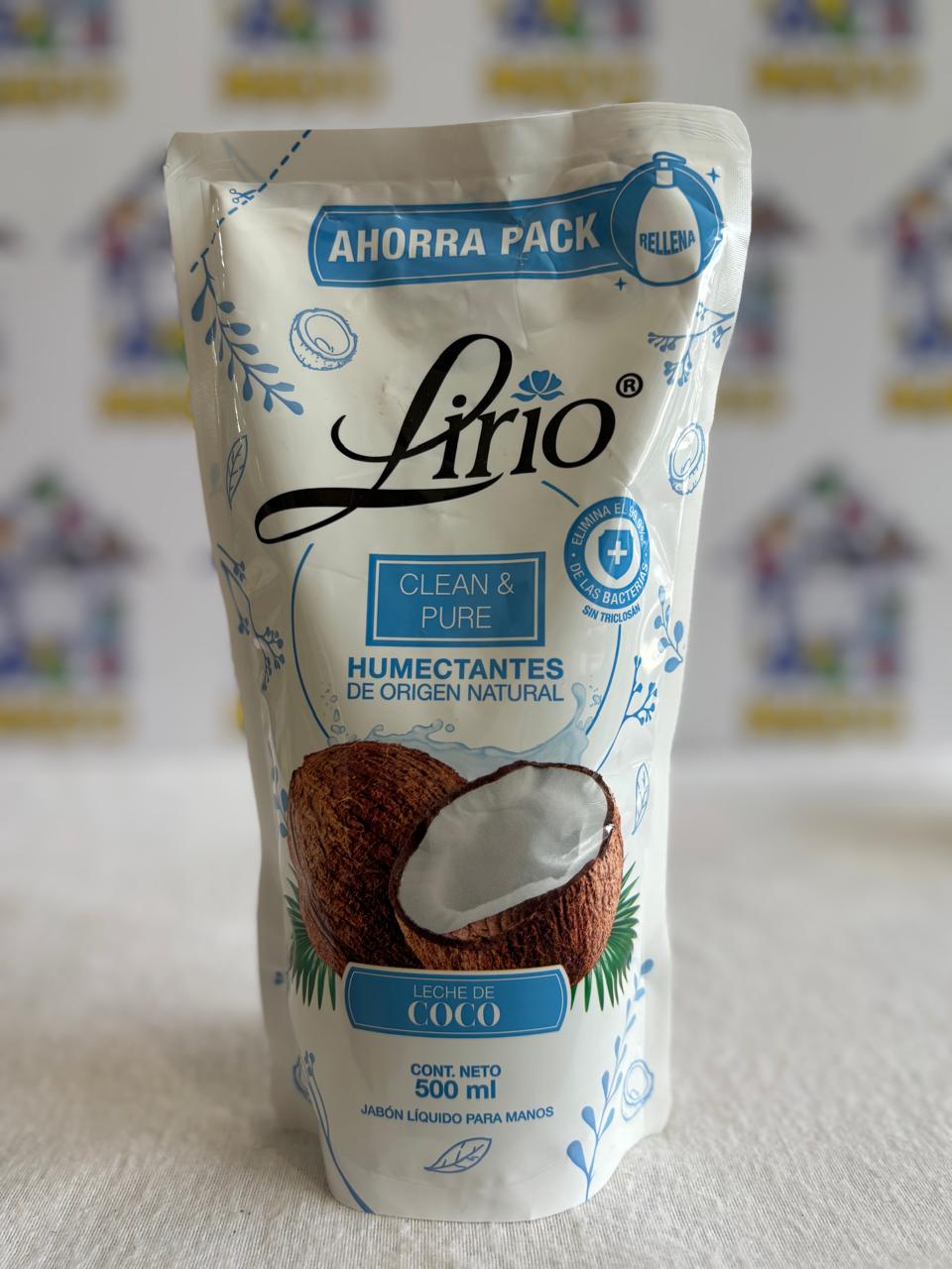 JABON LIQUIDO LIRIO MANOS GRANADA POUCH BOLSA500ML