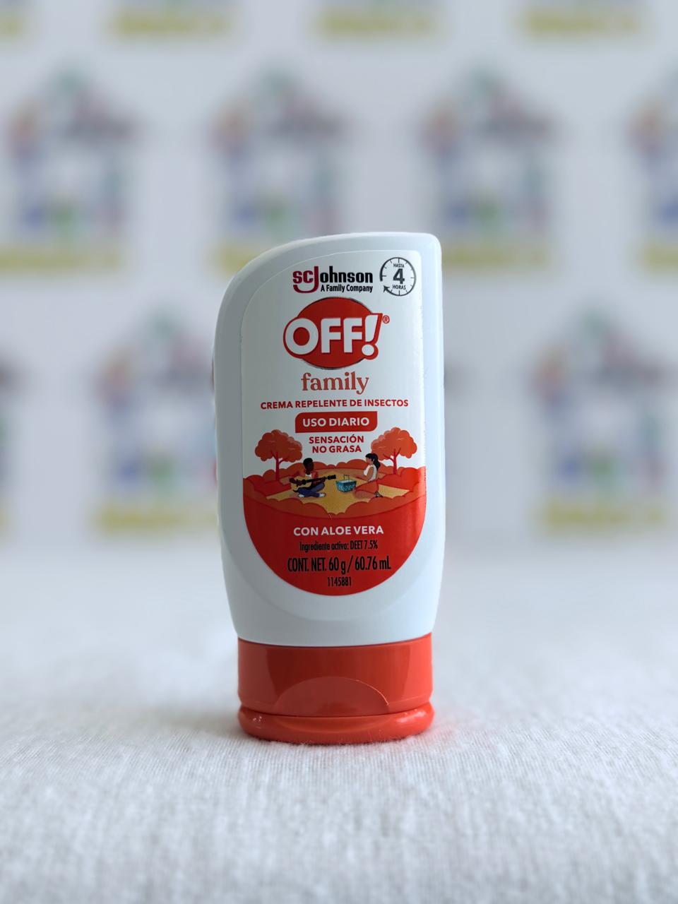 OFF REPELENTE CREMA 60GR
