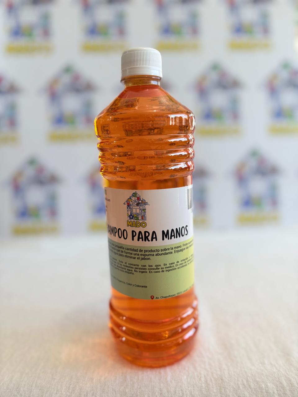 SHAMPOO DE MANOS DURAZNO MADO 1LT