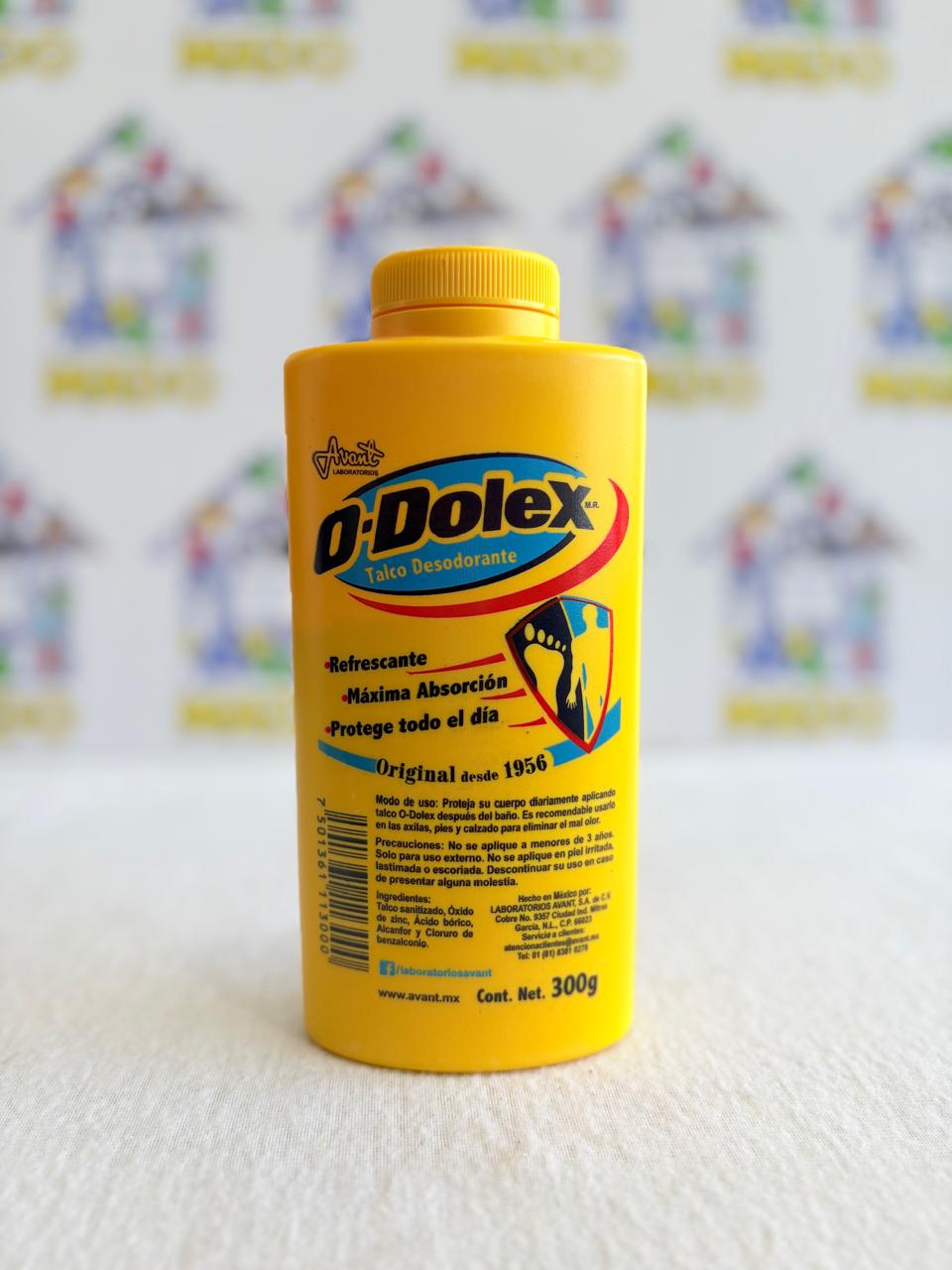 TALCO ODOLEX AMARILLO 300G