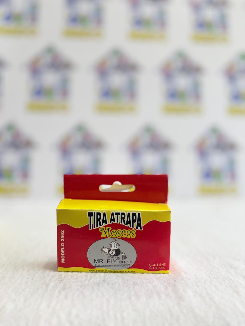TIRA ATRAPA MOSCAS 4PIEZAS