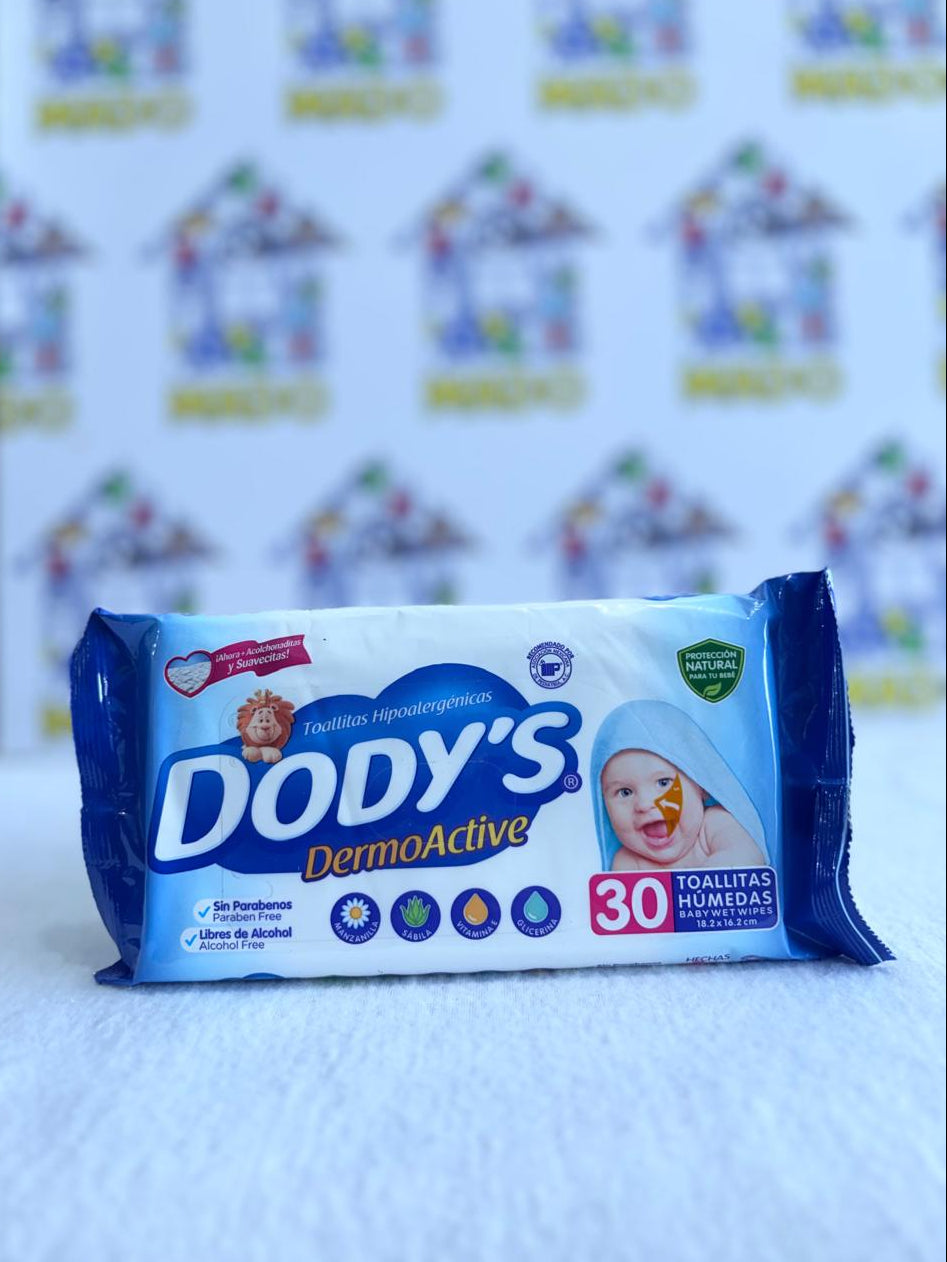TOALLITAS HUMEDAS DODYS VIAJERO 30PZ