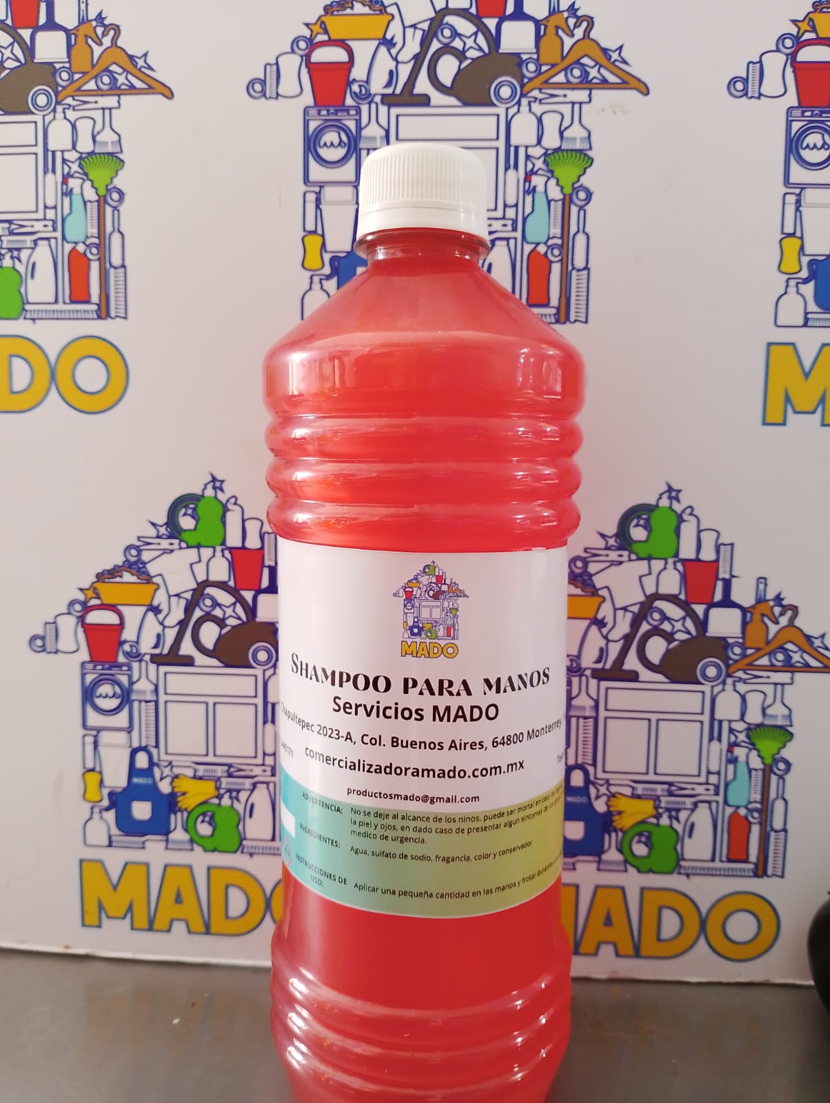 SHAMPOO MANOS SANDIA MADO 1LT