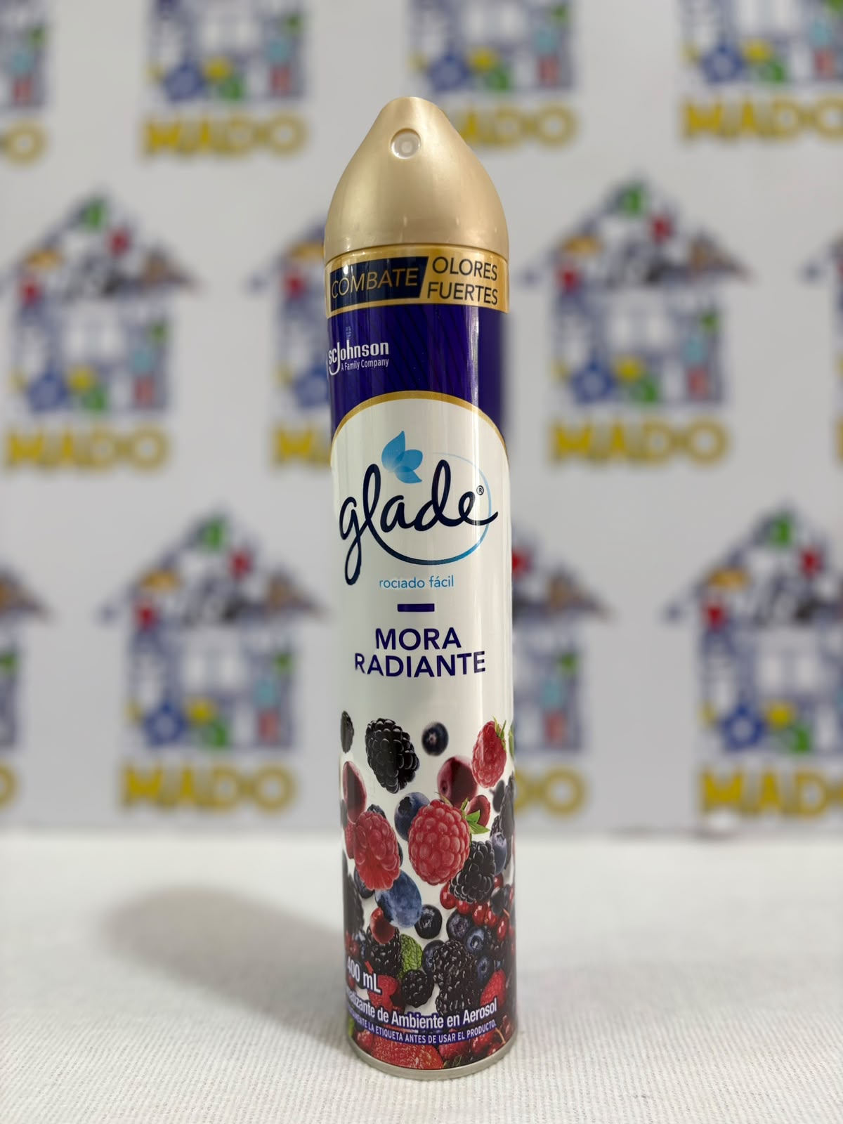 AROMATIZANTE GLADE MORA RADIANTE 400 ML