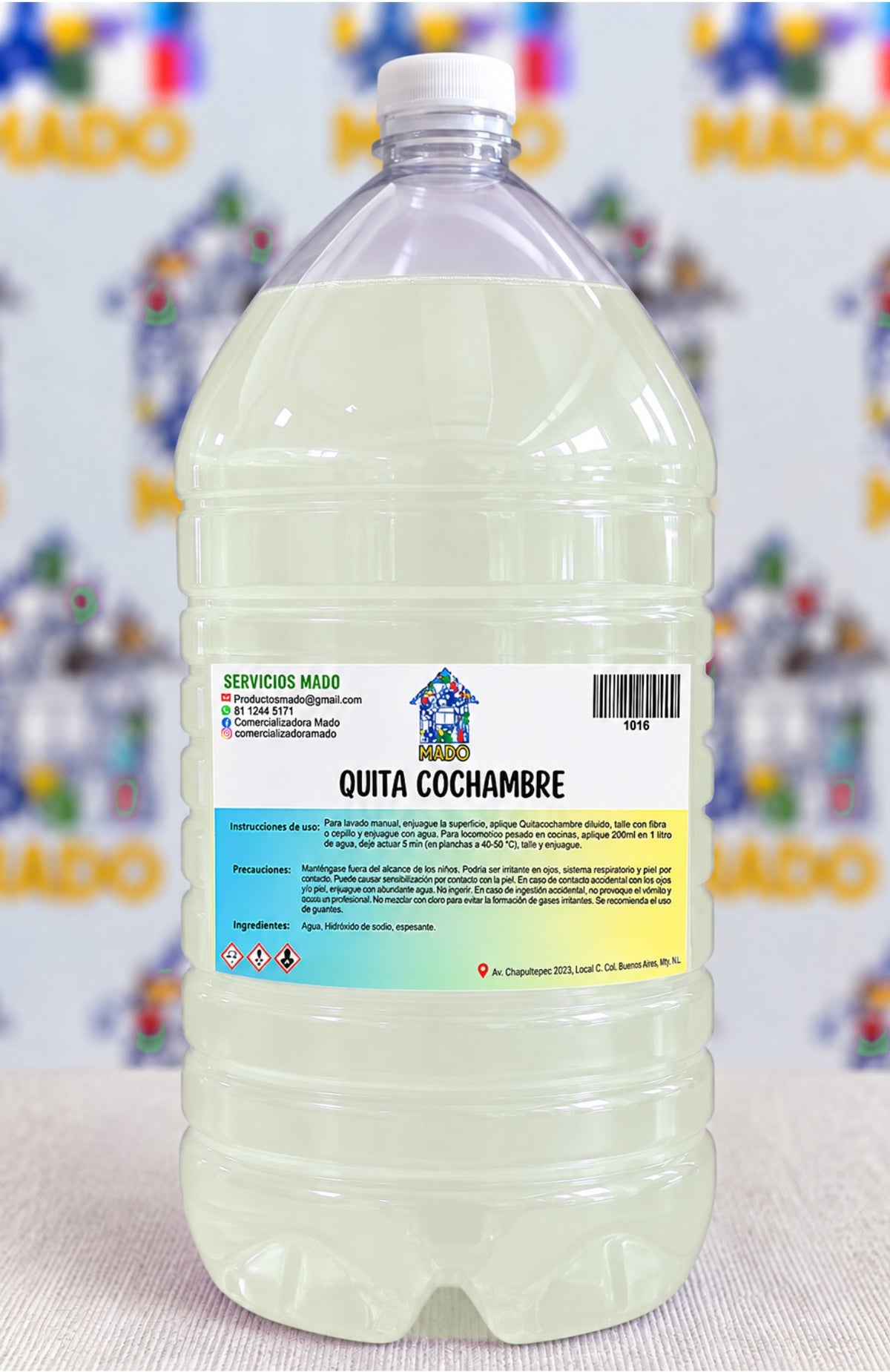 QUITACOCHAMBRE MADO 10 LITROS