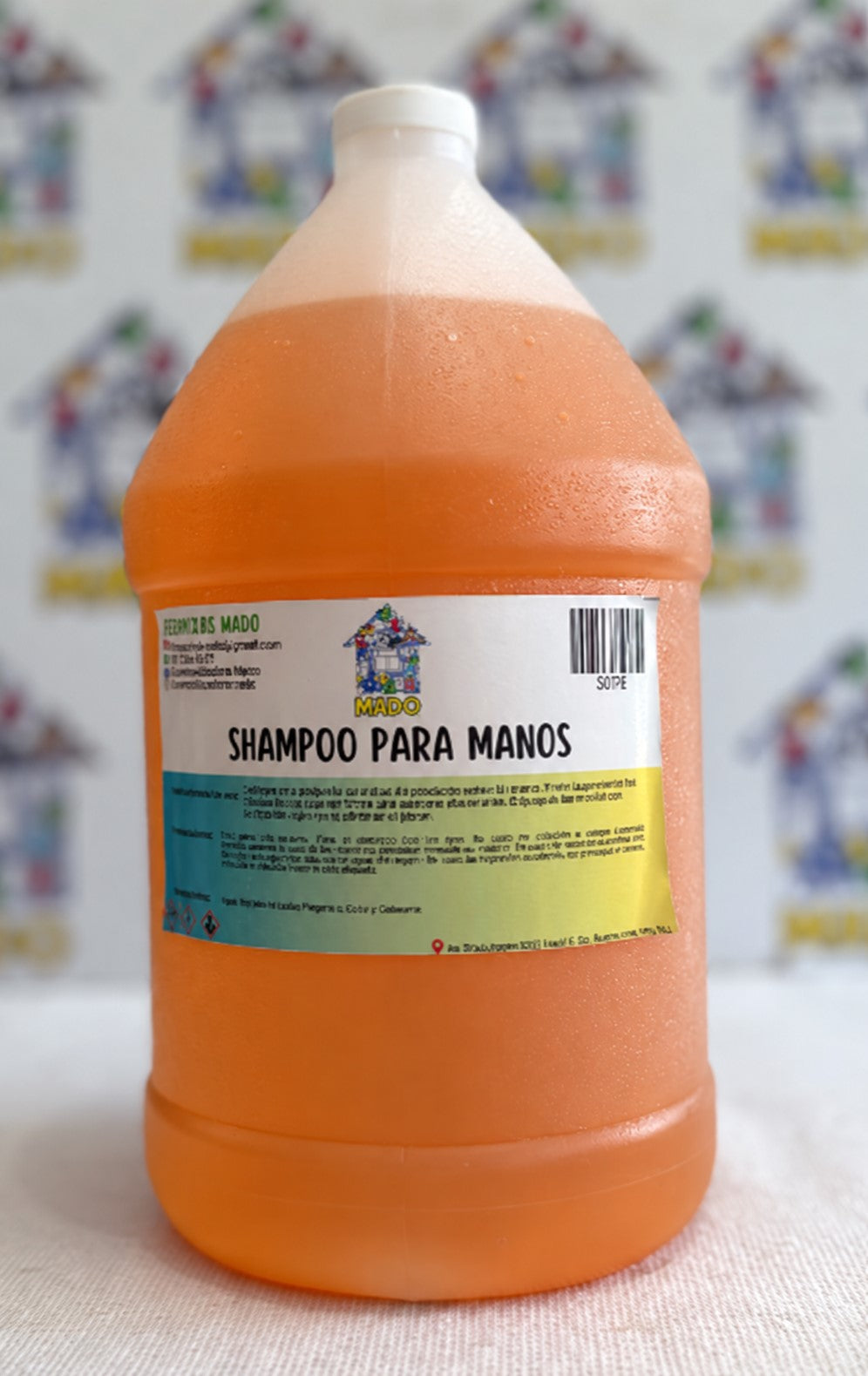 SHAMPOO PARA MANOS DURAZNO GALON 4 LITROS