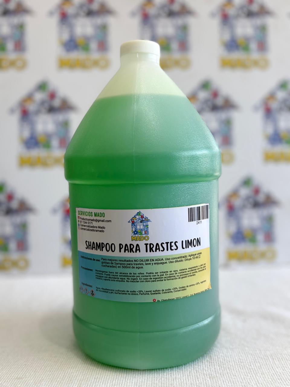 SHAMPOO DE TRASTES MADO 4 LITROS