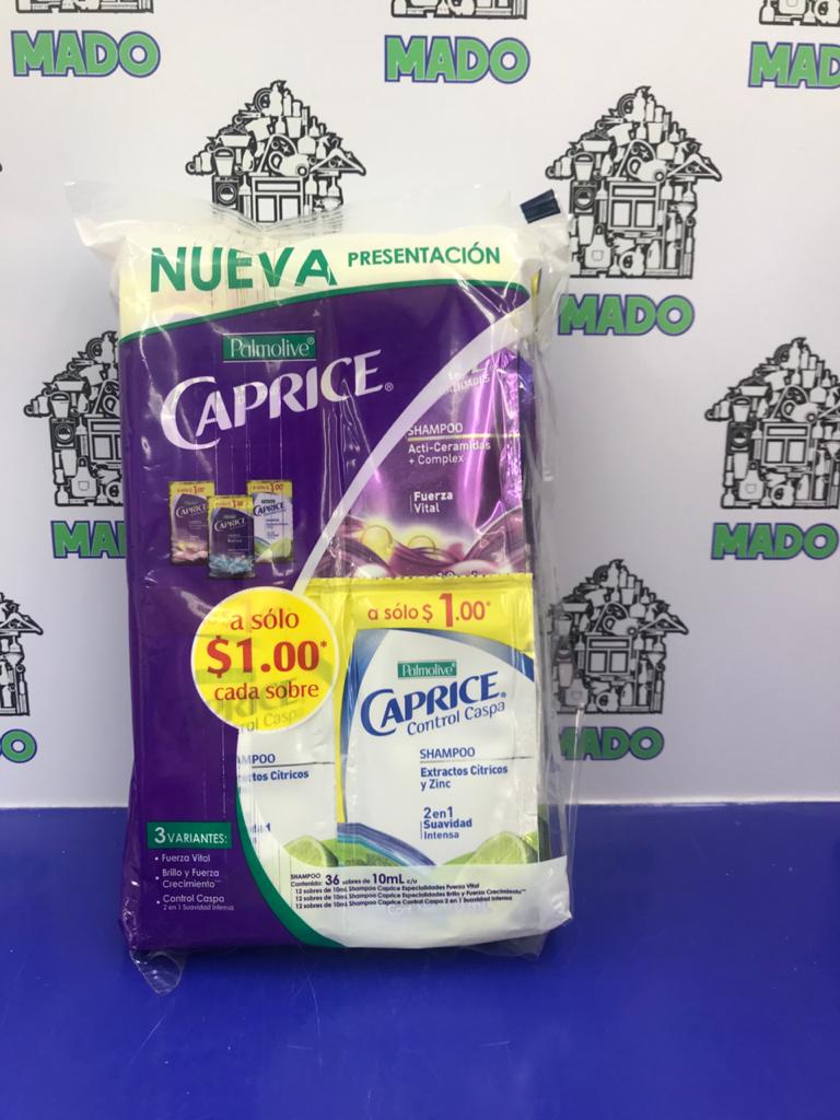 SOBRE SHAMPOO CAPRICE/HEAD SHOULDERS 10ML