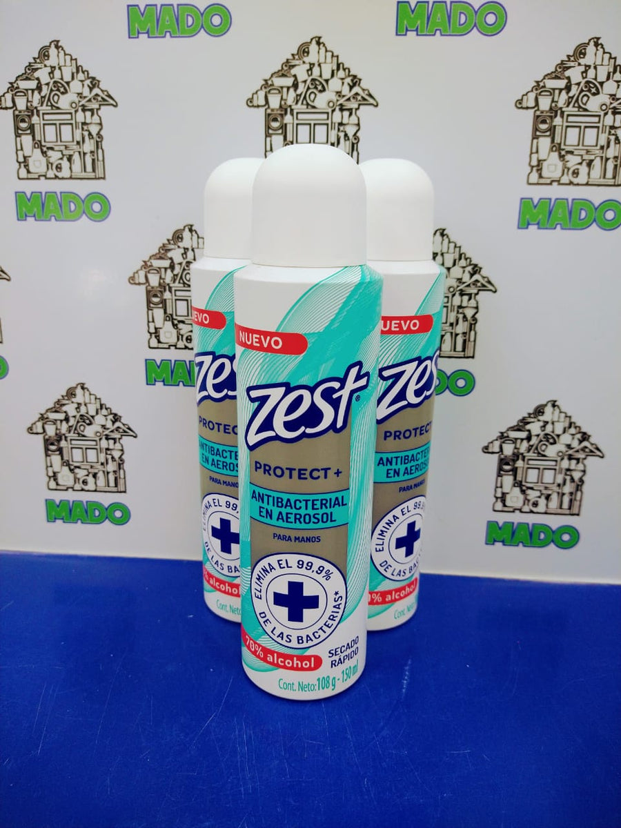 ANTIBACTERIAL EN AEROSOL ZEST Comercializadora Mado