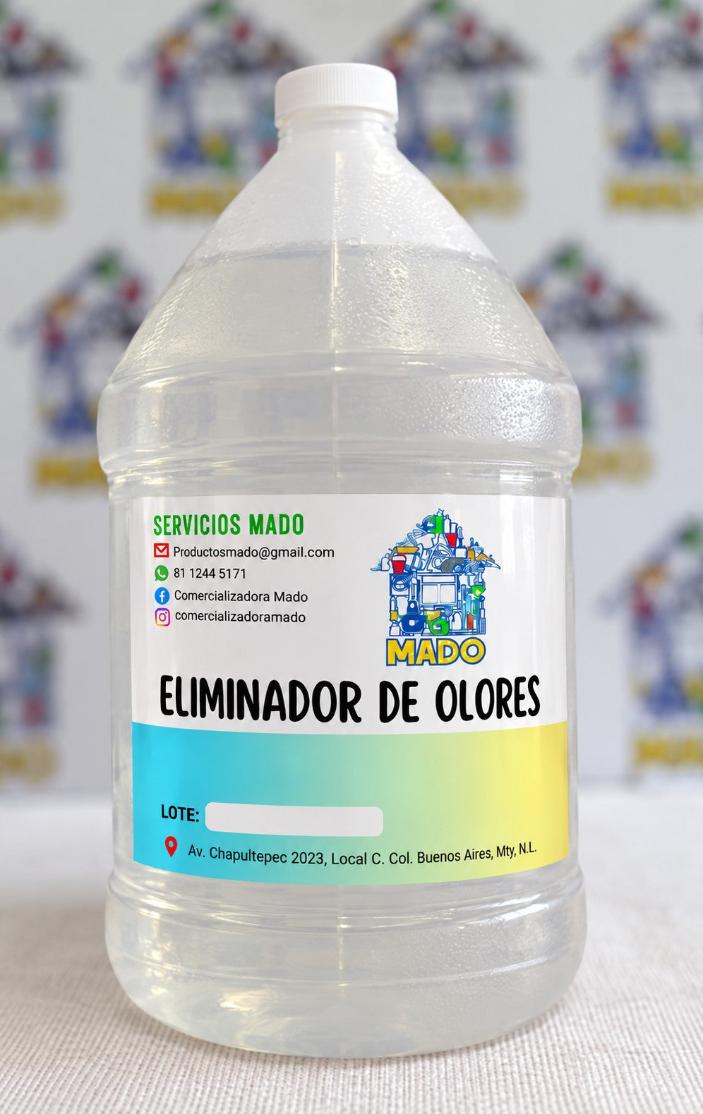 ELIMINADOR DE OLORES MADO 4 LITROS GALON
