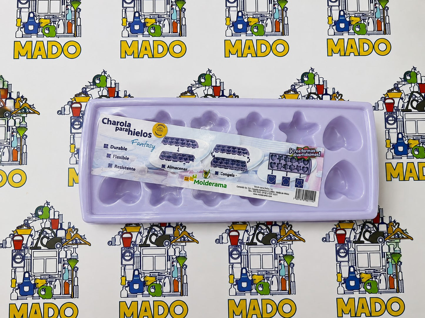 CHAROLA PARA HIELOS MOLDERAMA