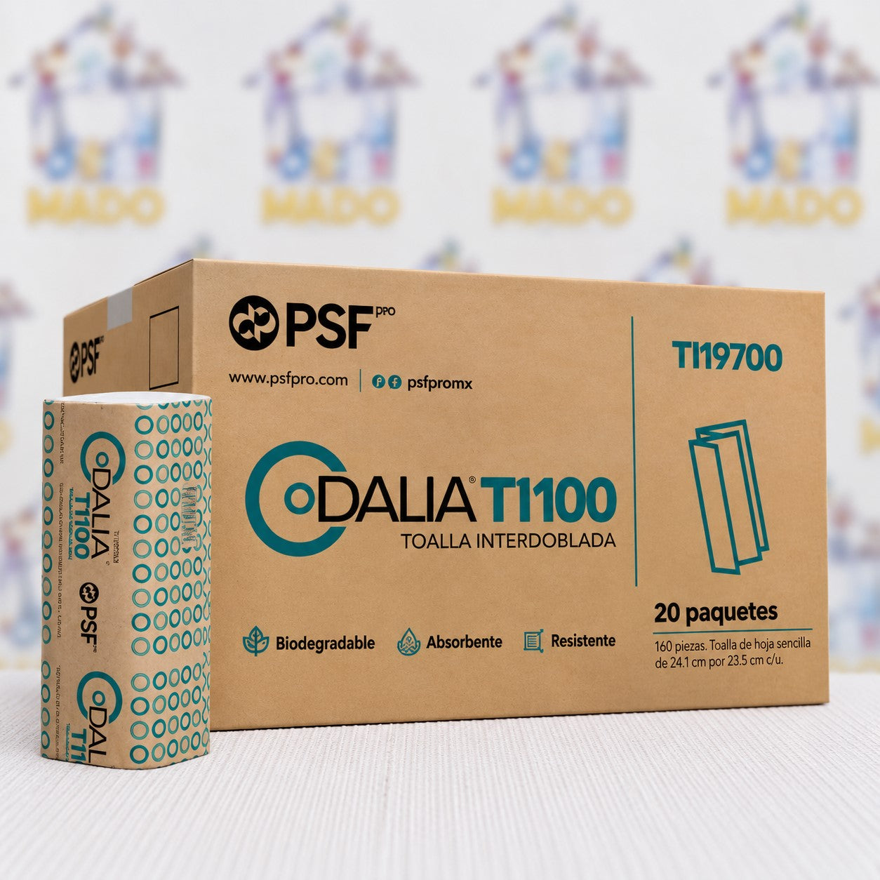 CAJA DALIA INTERDOBLADA C/20