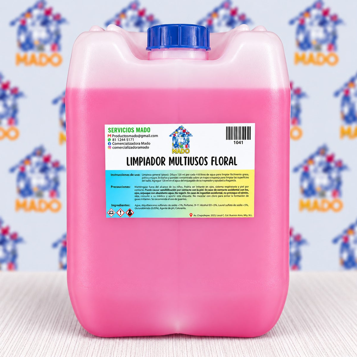LIMPIADOR MULITUSOS AROMA FLORAL 20 LITROS