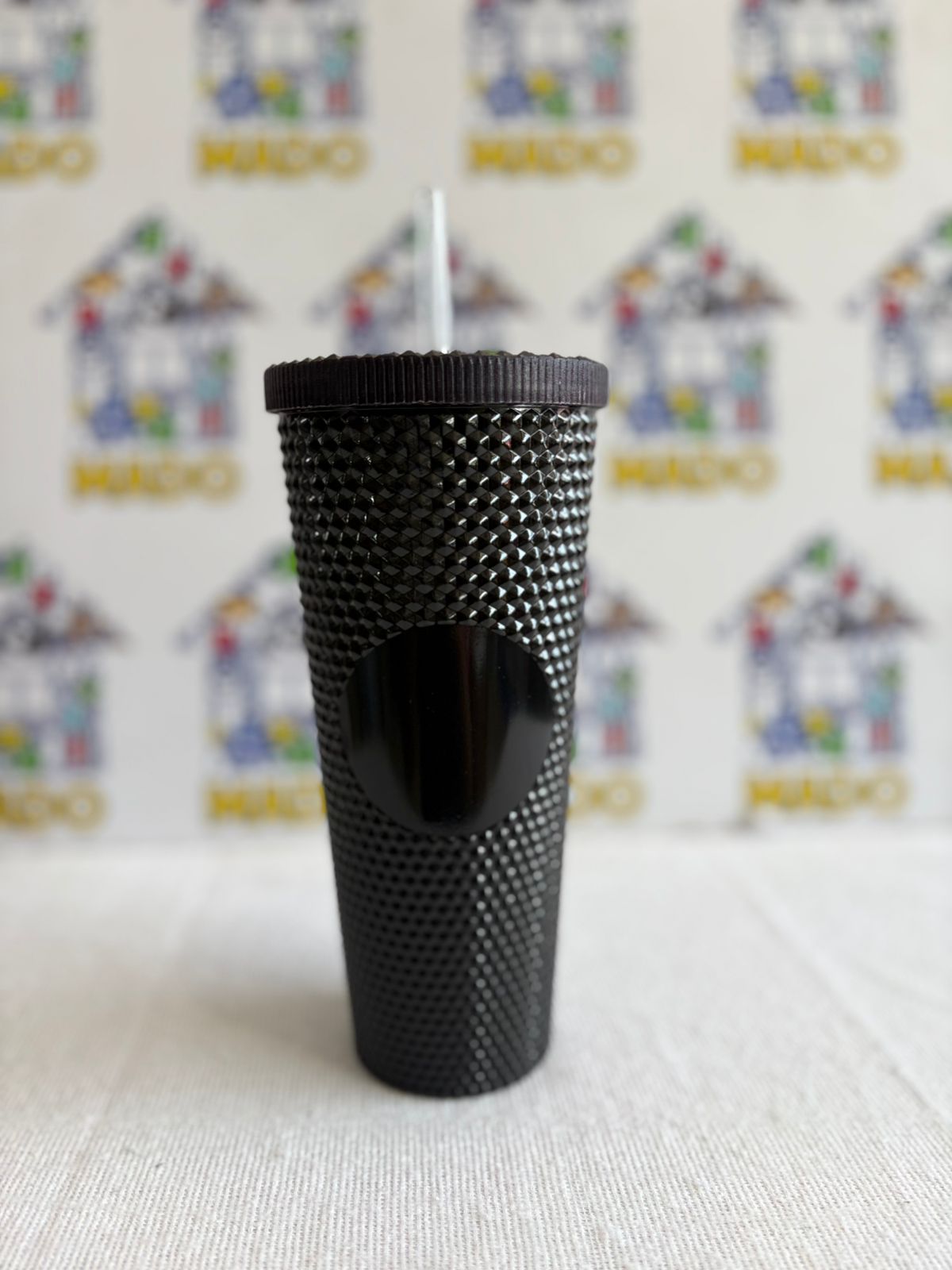 VASO TIPO STARBUCKS CON POPOTE