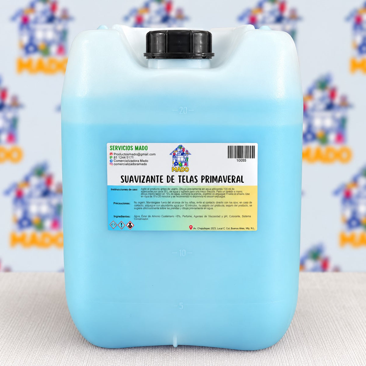 SUAVIZANTE PARA TELAS PRIMAVERAL 20L