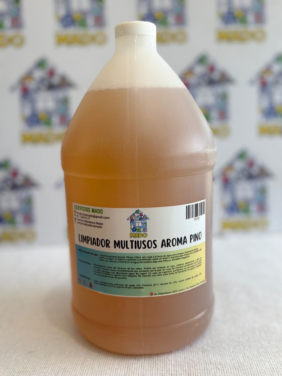LIMPIADOR MULTIUSOS AROMA PINO 4 LITROS