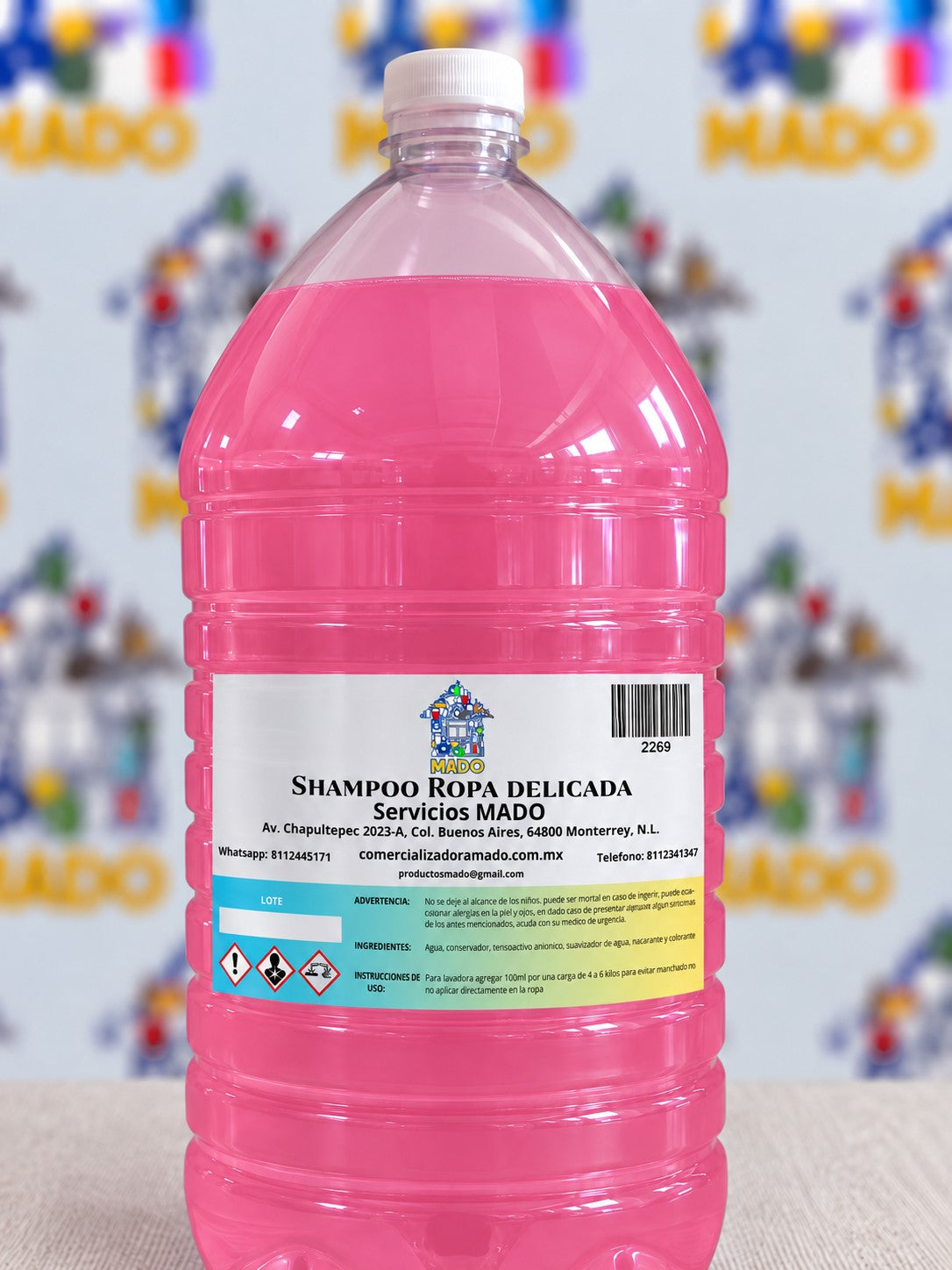 DETERGENTE PARA ROPA DELICADA 10 LITROS