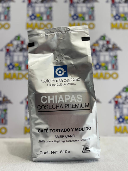 CAFÉ CHIAPAS PUNTA CIELO 810G