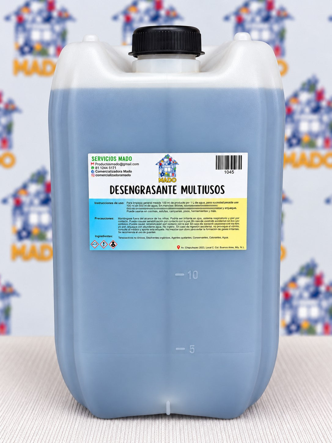 DESENGRASANTE MULTIUSOS 20 LITROS
