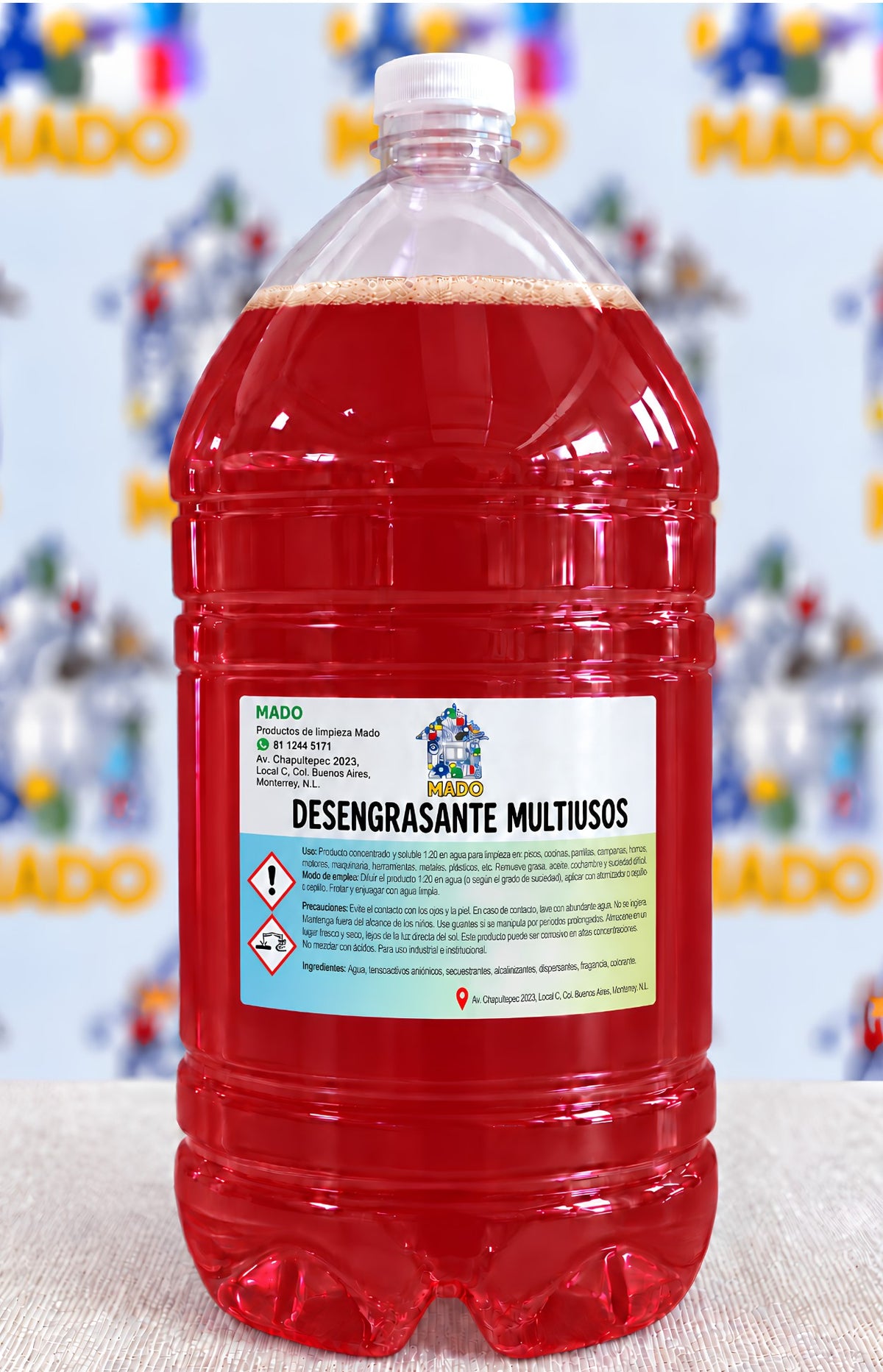 DESENGRASANTE MULTIUSOS 10  LITROS