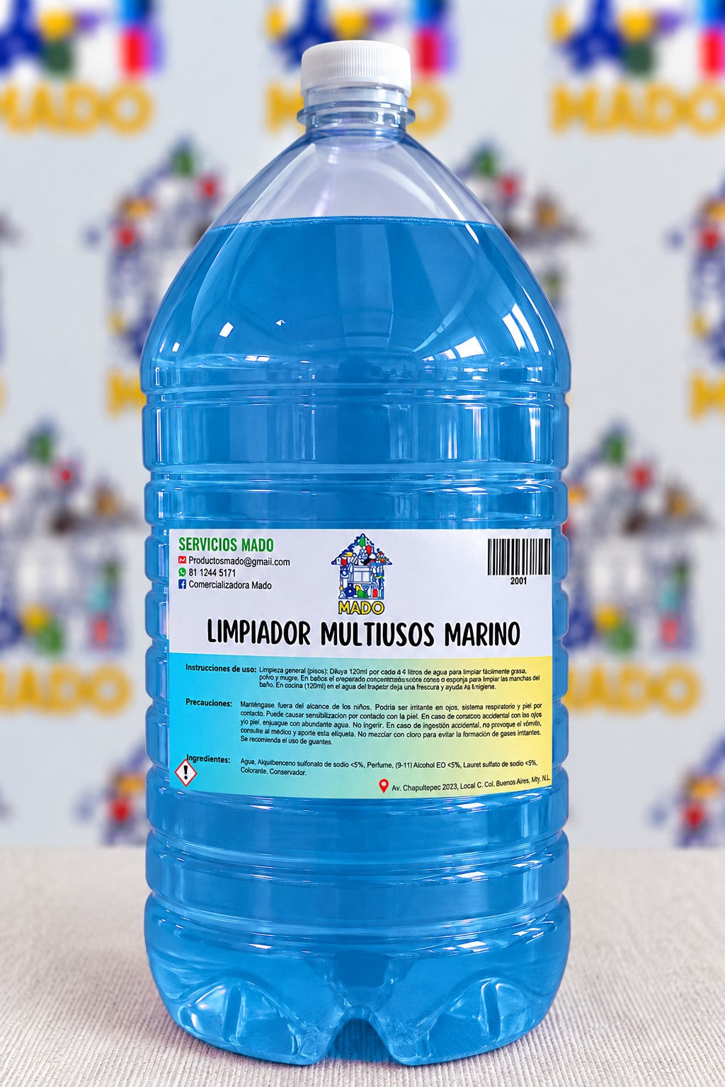 LIMPIADOR MULTIUSOS MARINO 10 LITROS