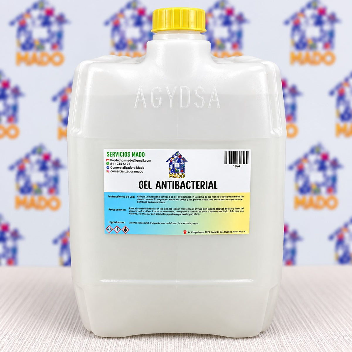 GEL ANTIBACTERIAL MADO 20L
