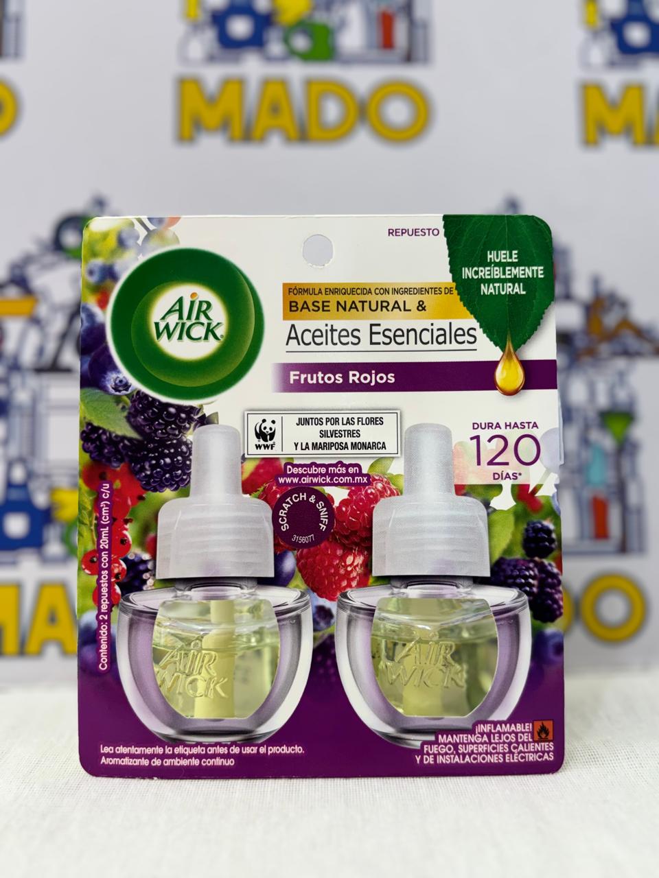 AIR WICK REPUESTO ELECTRICO 2 PACK 20 ML