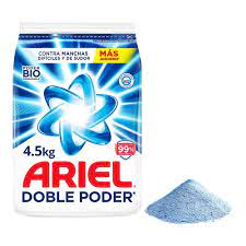 DETERGENTE ARIEL DOBLE PODER 4.5 KG