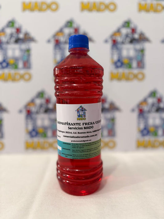 AROMATIZANTE LIQUIDO FRESA/CEREZA MADO 1LT