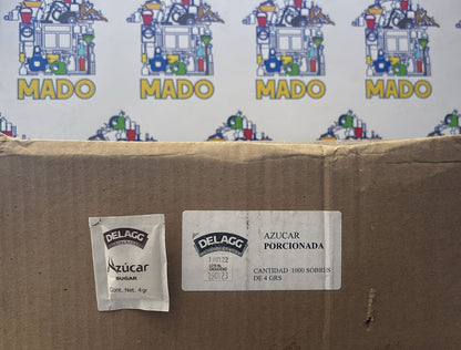 AZUCAR DELAGG CON 1000 SOBRES 4GR