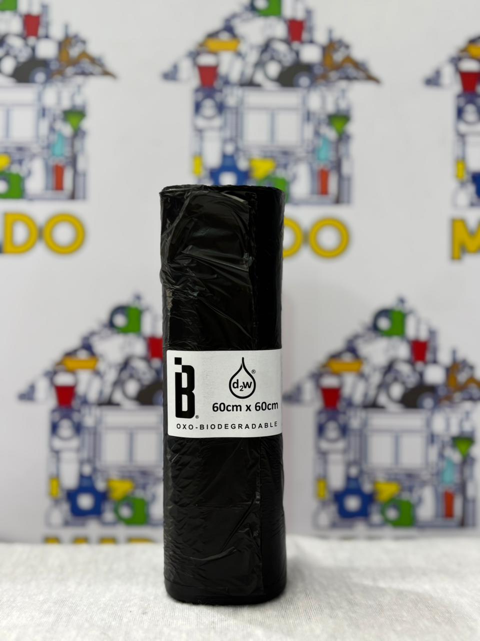 BOLSA ROLLO NEGRA 60X60 PIEZA CAN LINERS