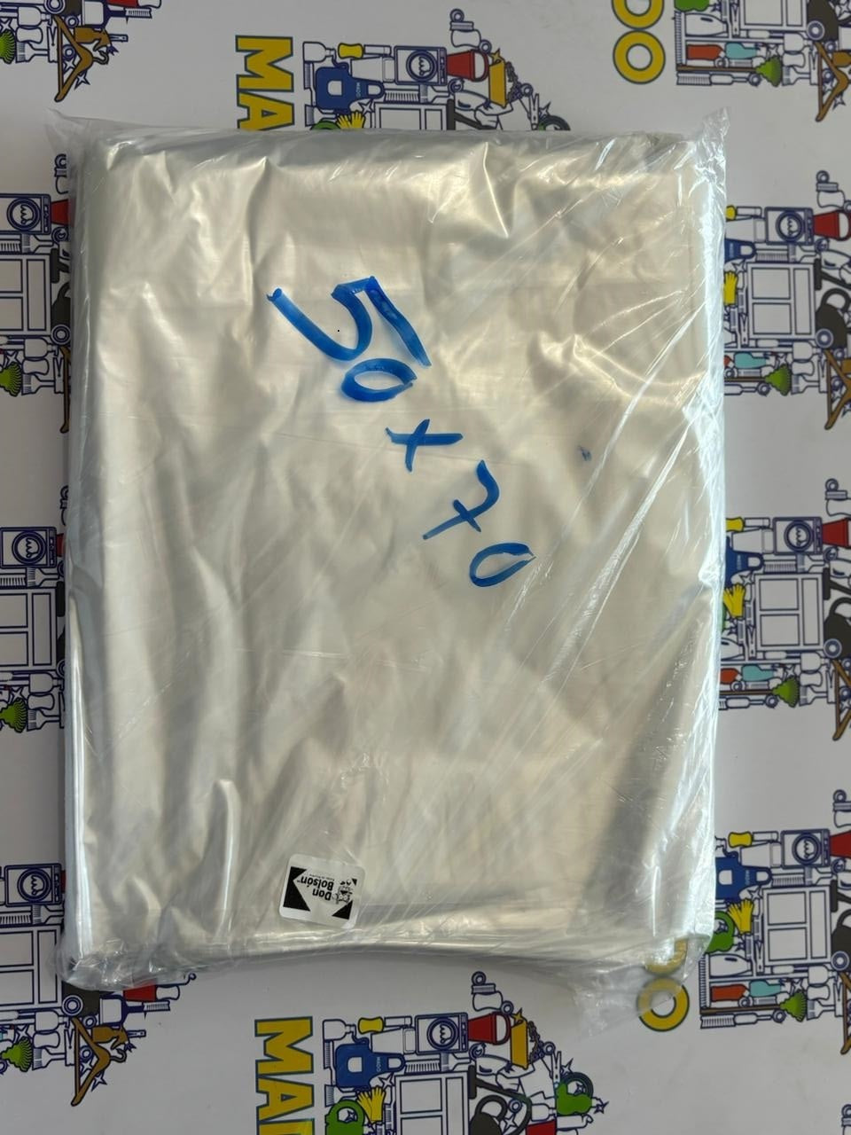 BOLSA TRANSPARENTE 50X70 KILO