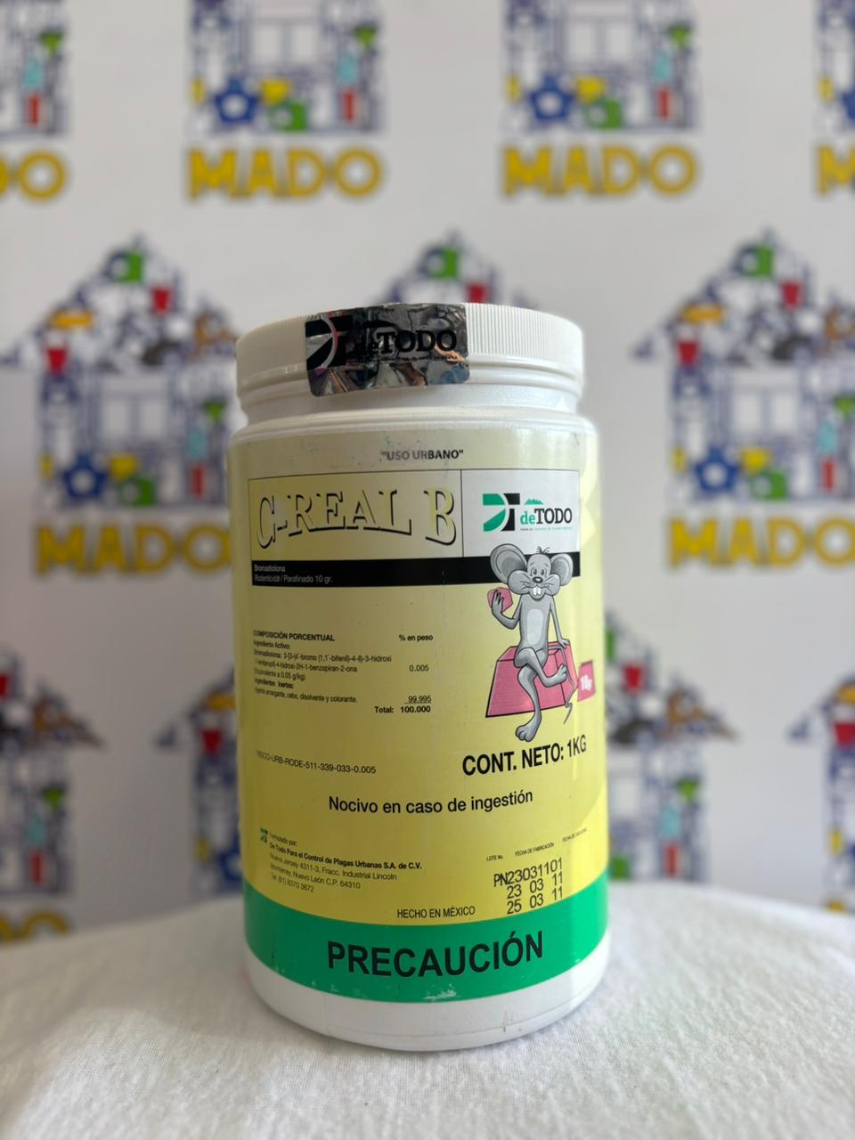CEBO C-REAL B PARAFINADO CUBO1KG
