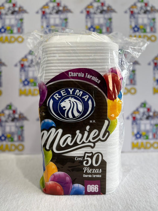 CHAROLA TERMICA 066 50 PIEZAS